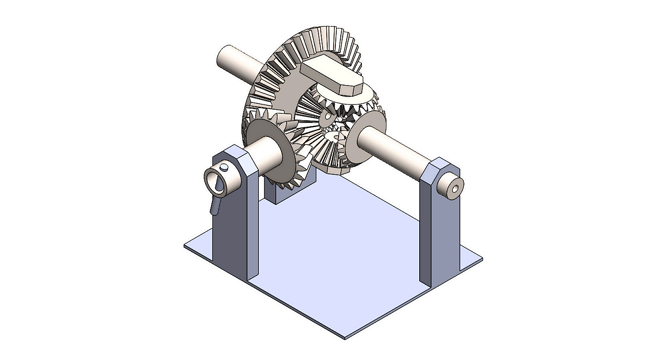 Open Differential Assembly